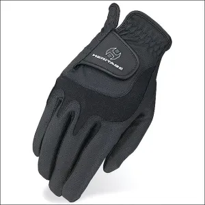 10 Size Heritage Premier Elite Show Horse Stretchable Riding Gloves Black