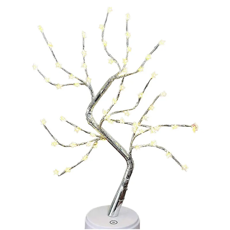 20-Inch Decorative Flexible Artificial Star Led Tree Lights D-6