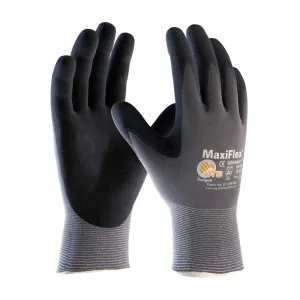 34-874/XS PIP G-Tek Maxiflex Nitrile Gloves X-Small,Black Coated