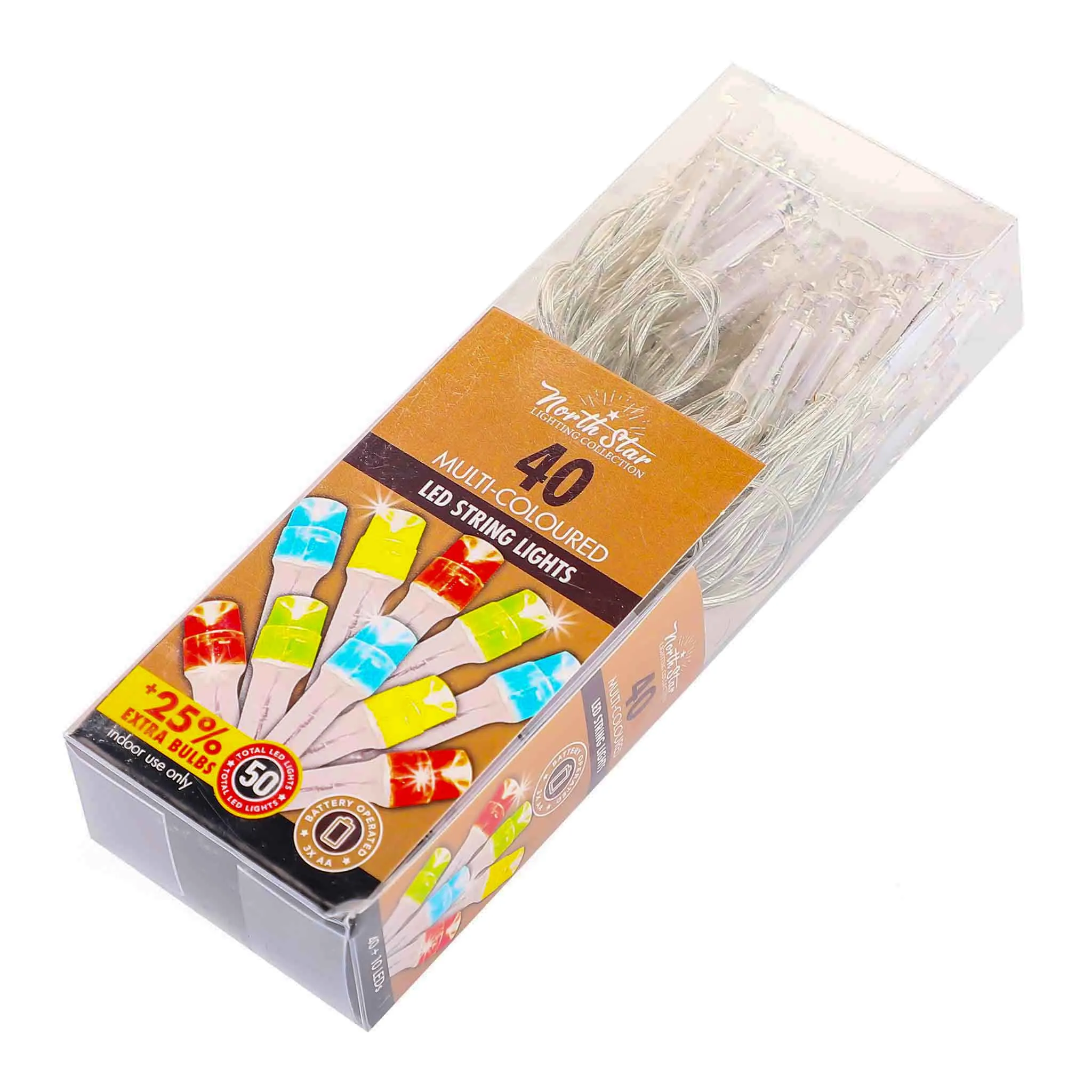 40 25% Extra Free Burble LED String Lights