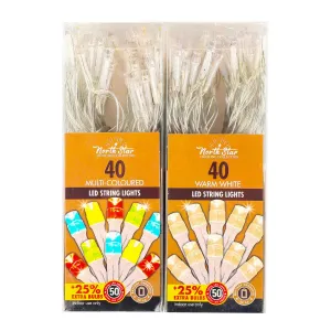 40 25% Extra Free Burble LED String Lights