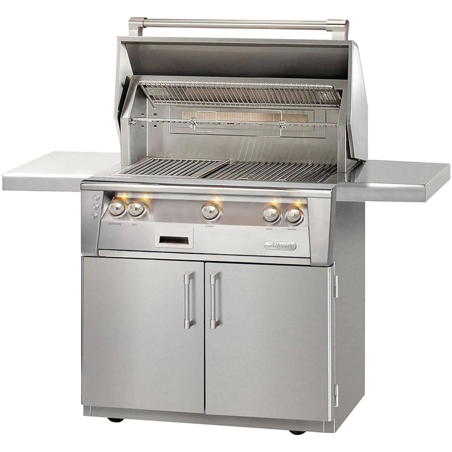 Alfresco ALXE 36" FS LP Grill With Sear Zone And Rotisserie
