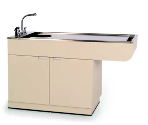 All-Purpose Wet Table 48″ with Cabinet and Knee Space