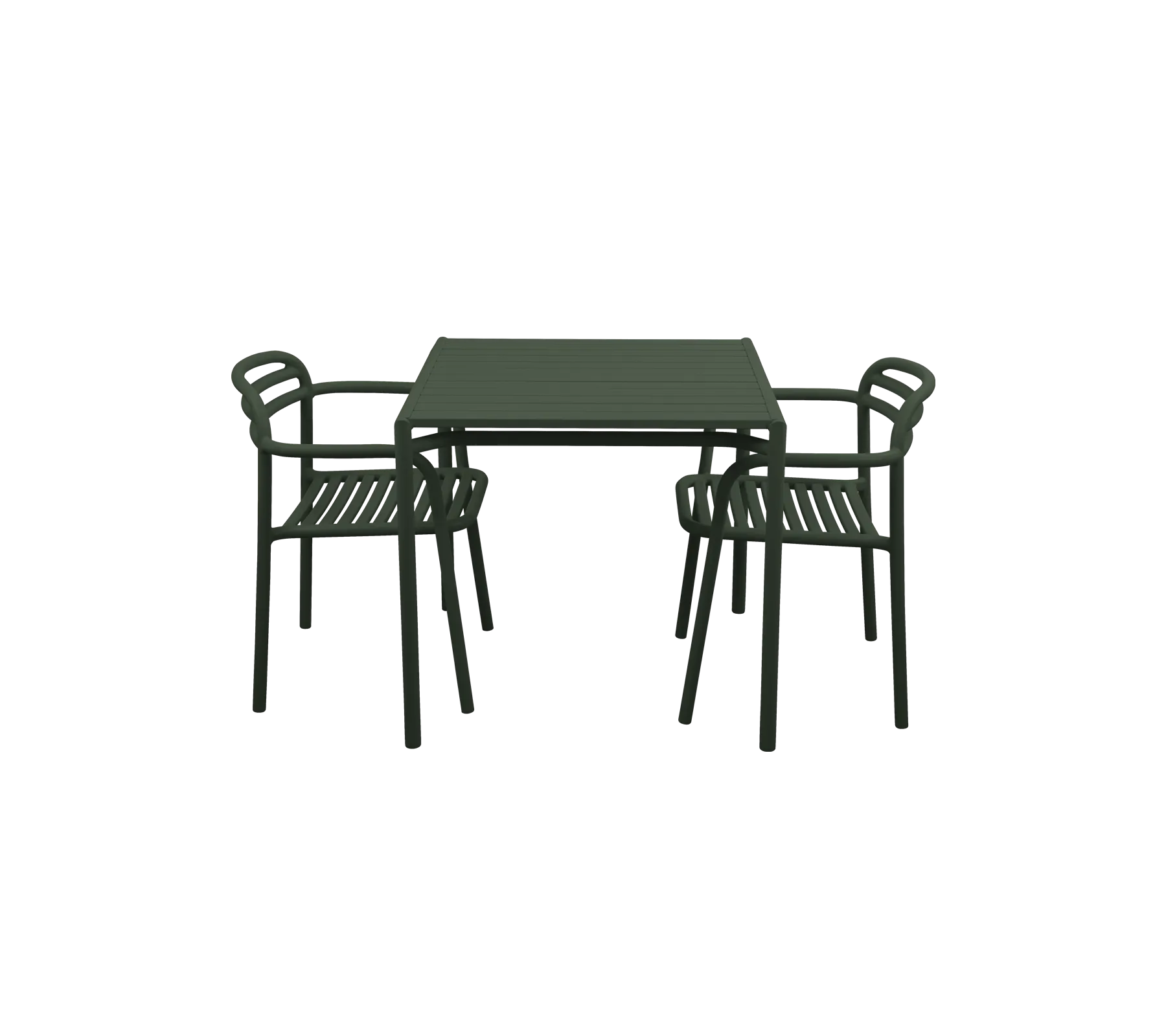 Bliss dining table incl. 2 Bliss armchairs