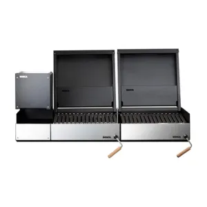 Bosca Pack Block Wood Brazier 250   Block 500 20"   Block 500 20" Built-in Charcoal Grill