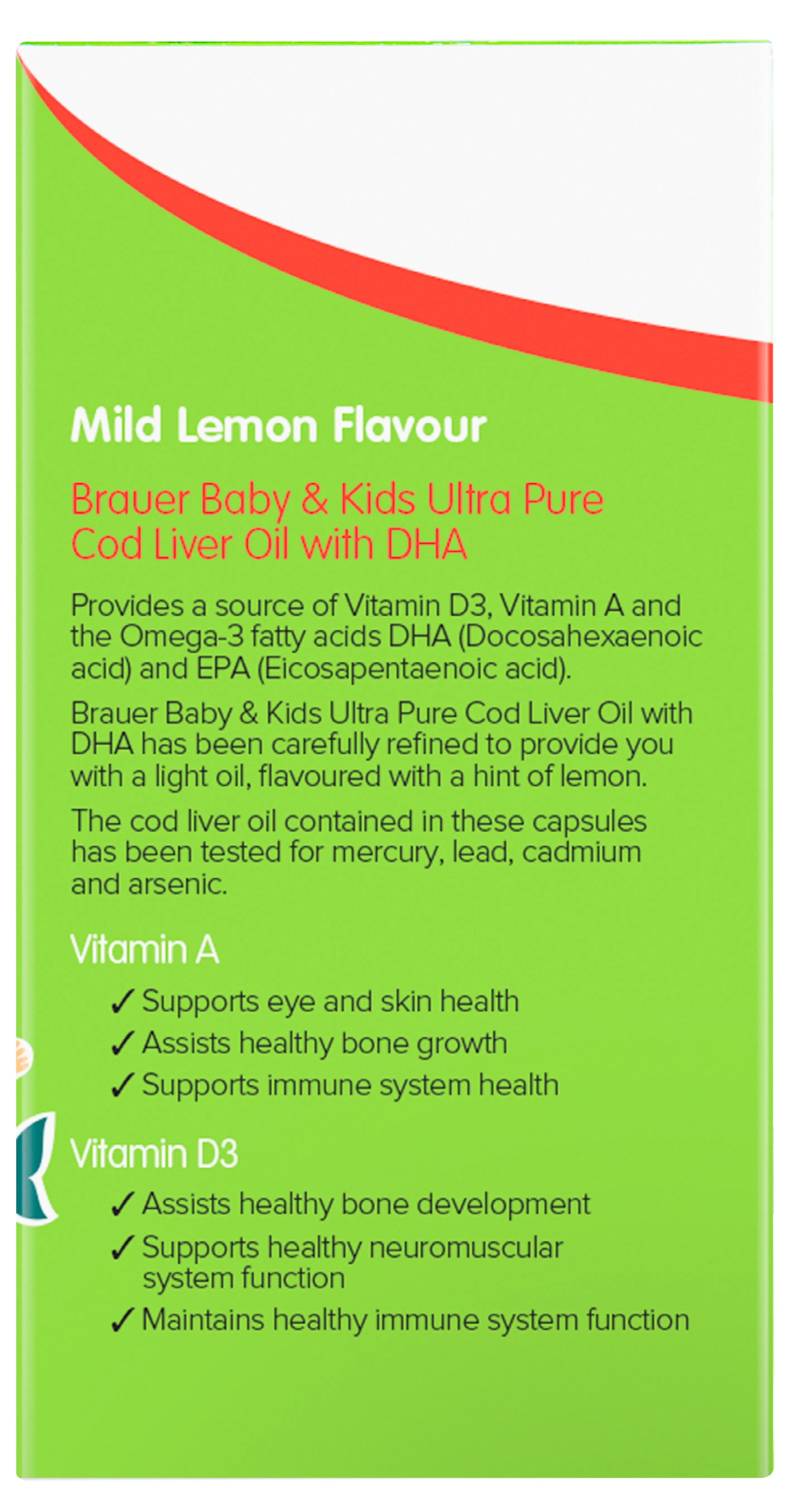 Brauer Baby And Kids Ultra Pure Cod Liver Oil