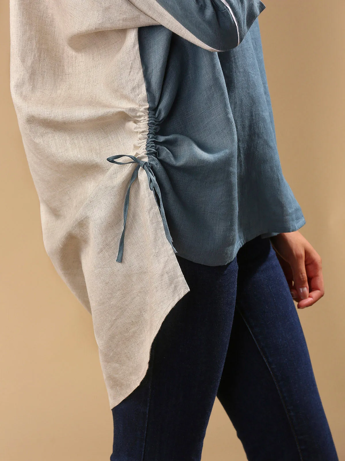Canopy Kimono Shirt- Grey