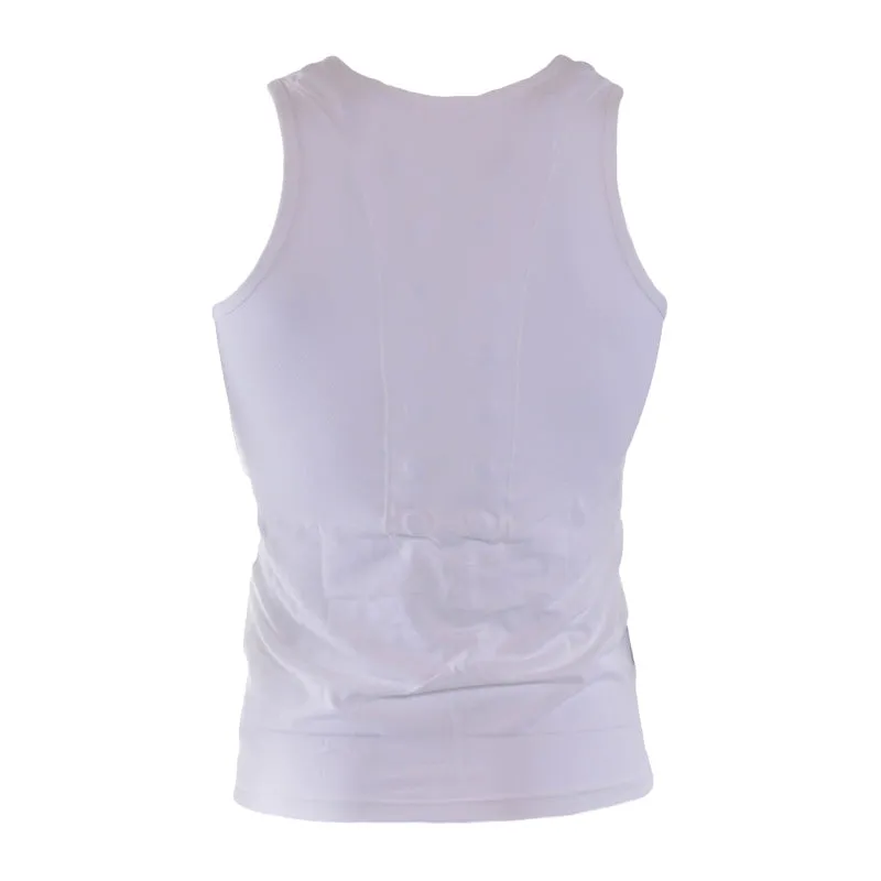 COLANTOTTE Tank Top Mesh Support (White)