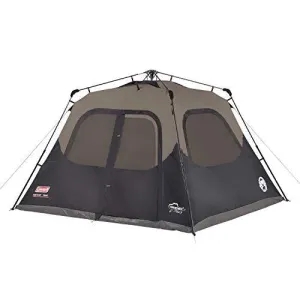 Coleman Camping Tent | 6 Person Cabin Tent with Instant Setup