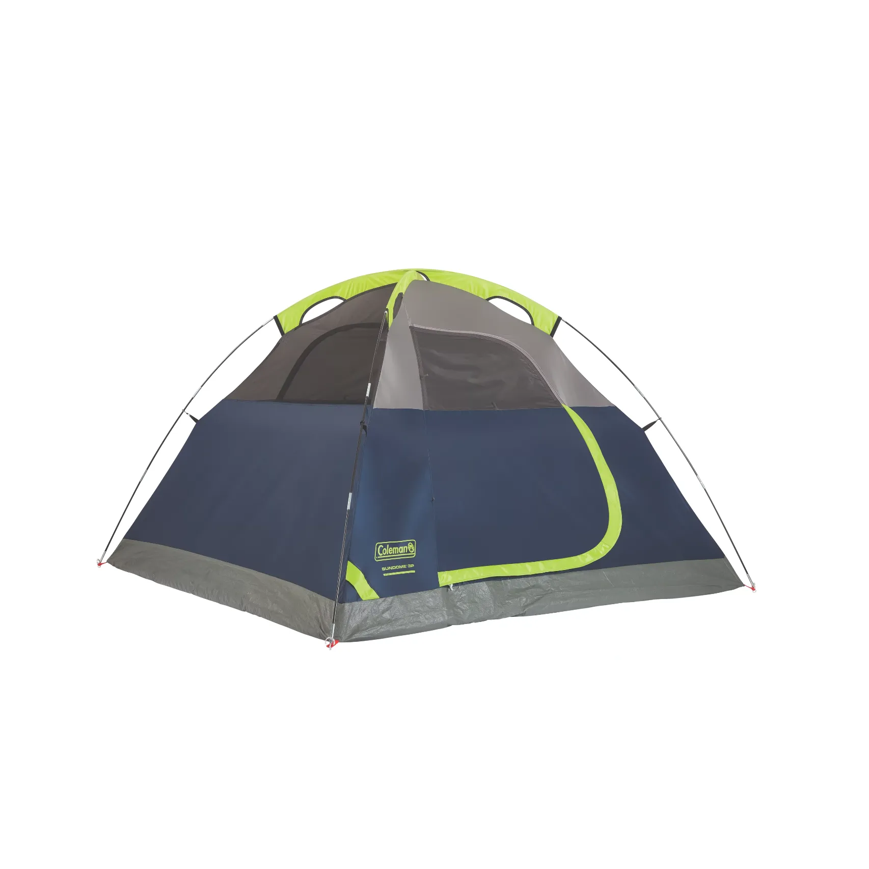 Coleman Sundome 4-Person Camping Tent - Navy Blue  Grey [2000035697]