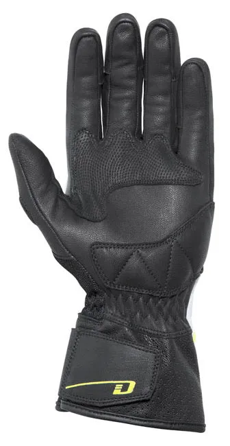 DRIRIDER AIR-RIDE 2 LONG CUFF BLACK/WHITE/YELLOW GLOVES