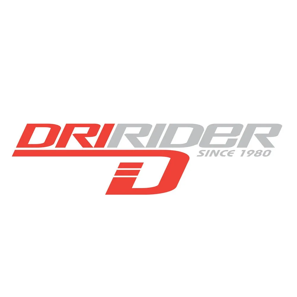 DRIRIDER AIR-RIDE 2 LONG CUFF BLACK/WHITE/YELLOW GLOVES
