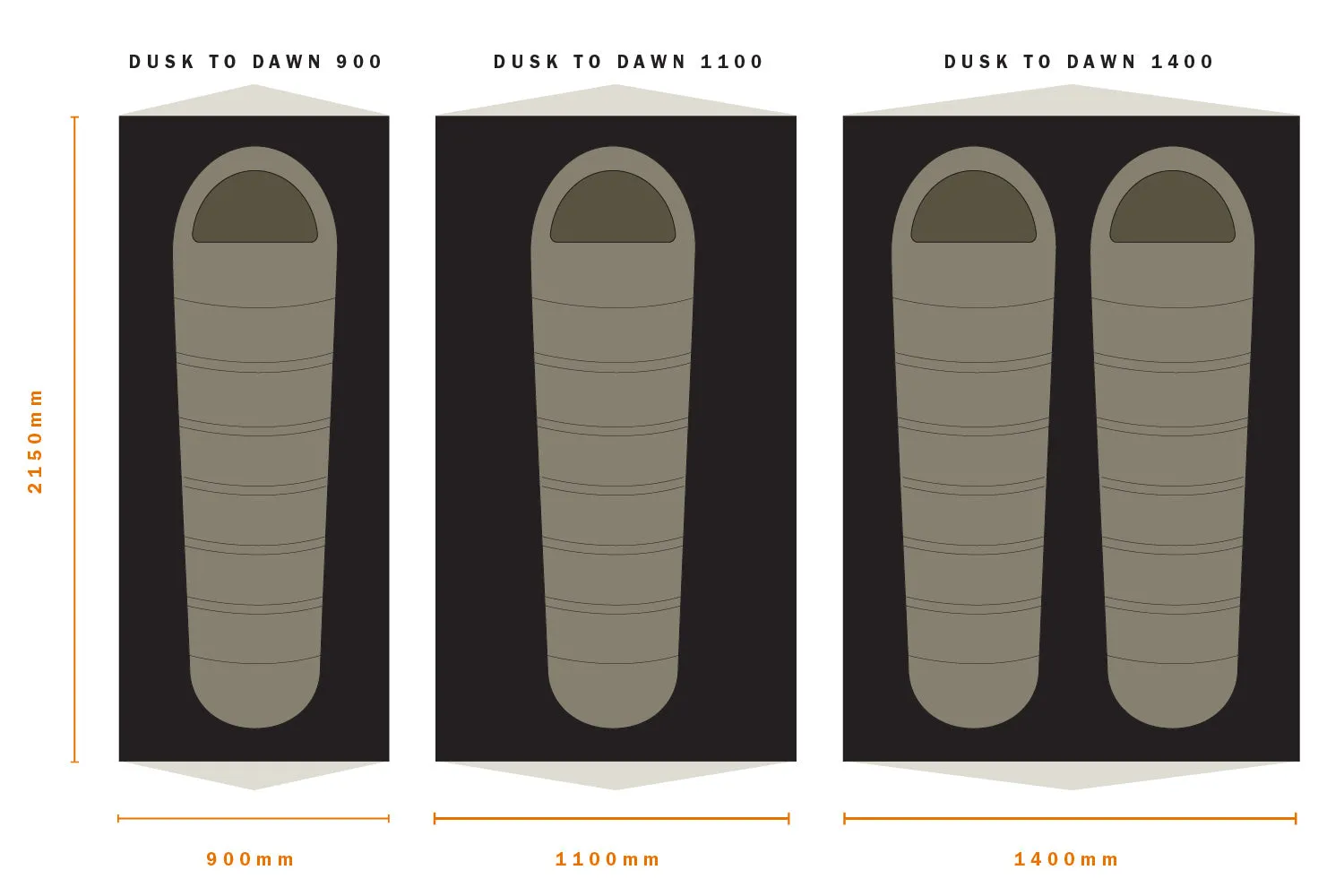 Dusk to Dawn 1400 Swag Tent - Darche - T050801202C