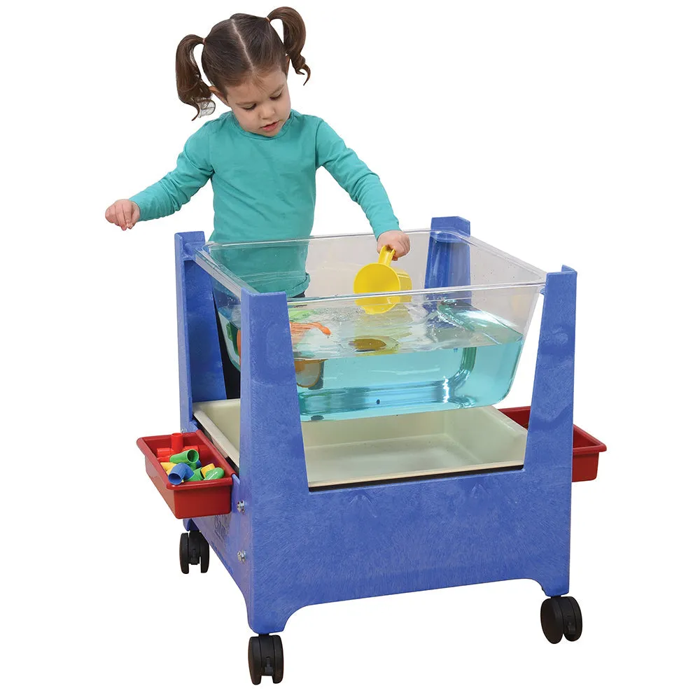 E-Z View Mobile Sand & Water Sensory Table