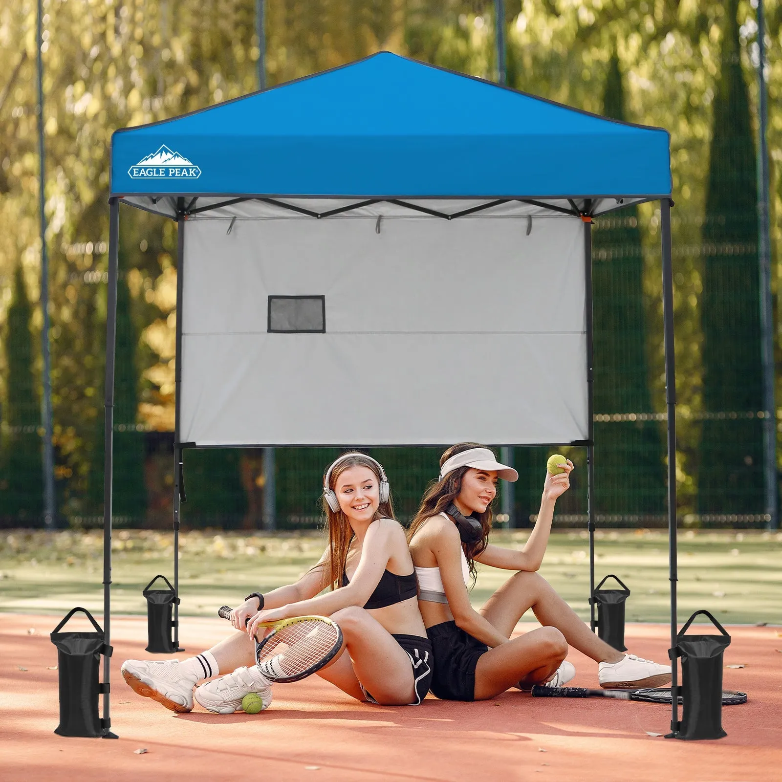 EAGLE PEAK Canopy and Tent Weight Bags, 4-Pack, Holds Up to 16lbs per Sand Bag, Set of 4 (Sand purchased separately)