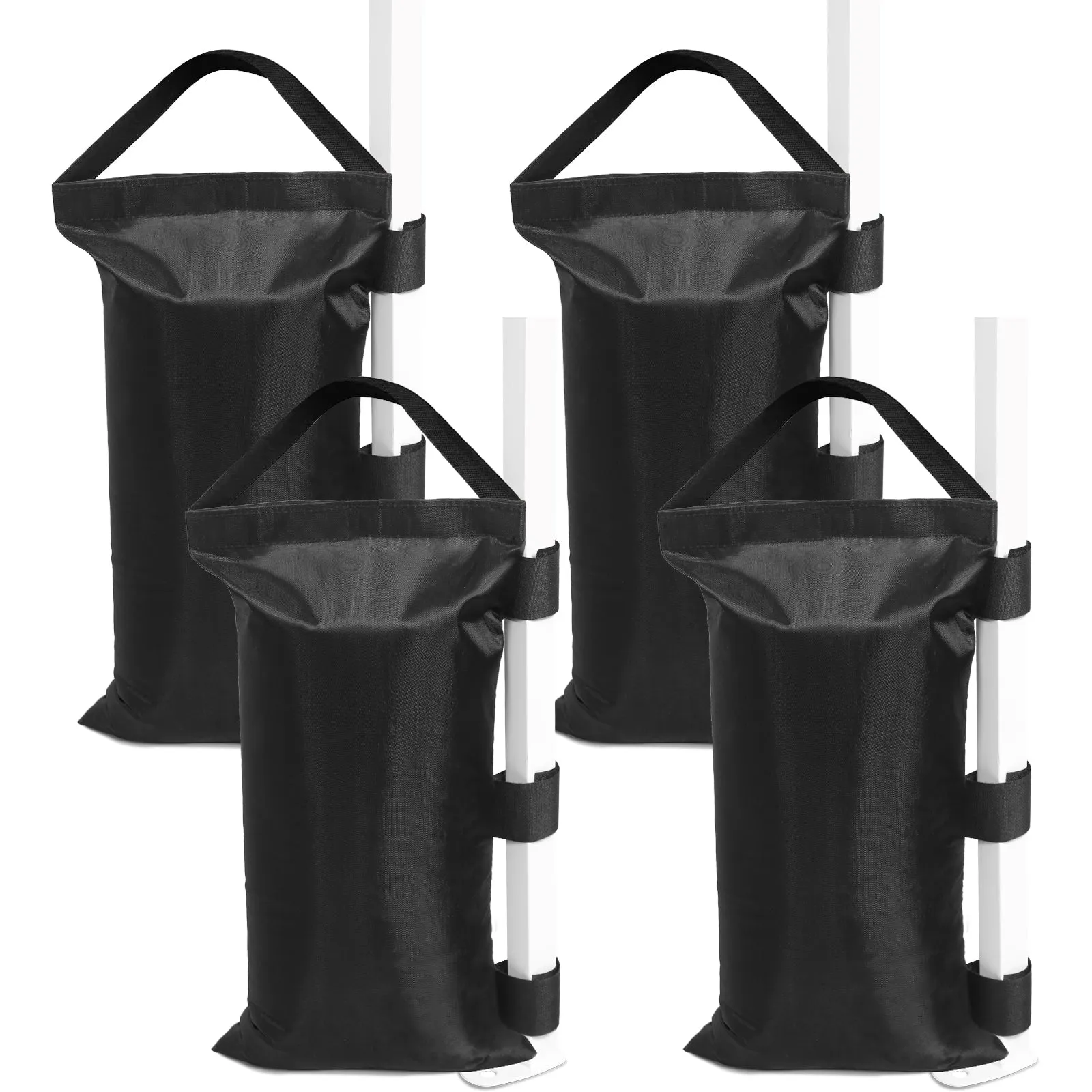 EAGLE PEAK Canopy and Tent Weight Bags, 4-Pack, Holds Up to 16lbs per Sand Bag, Set of 4 (Sand purchased separately)