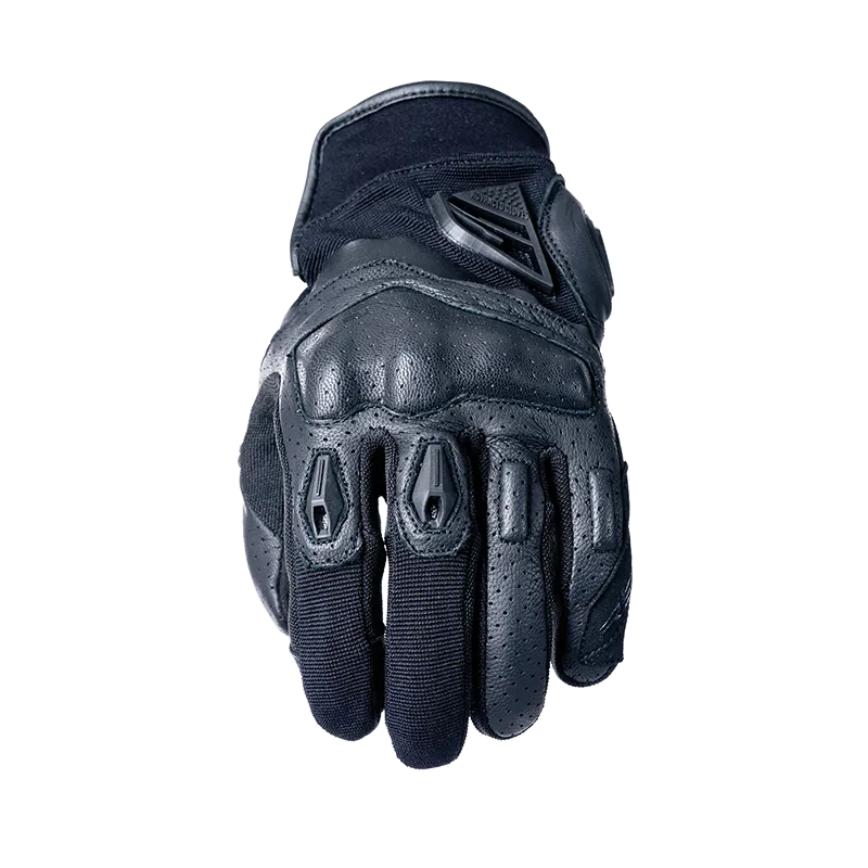 FIVE RS-2 21 MOTORCYCLE GLOVES - BLACK