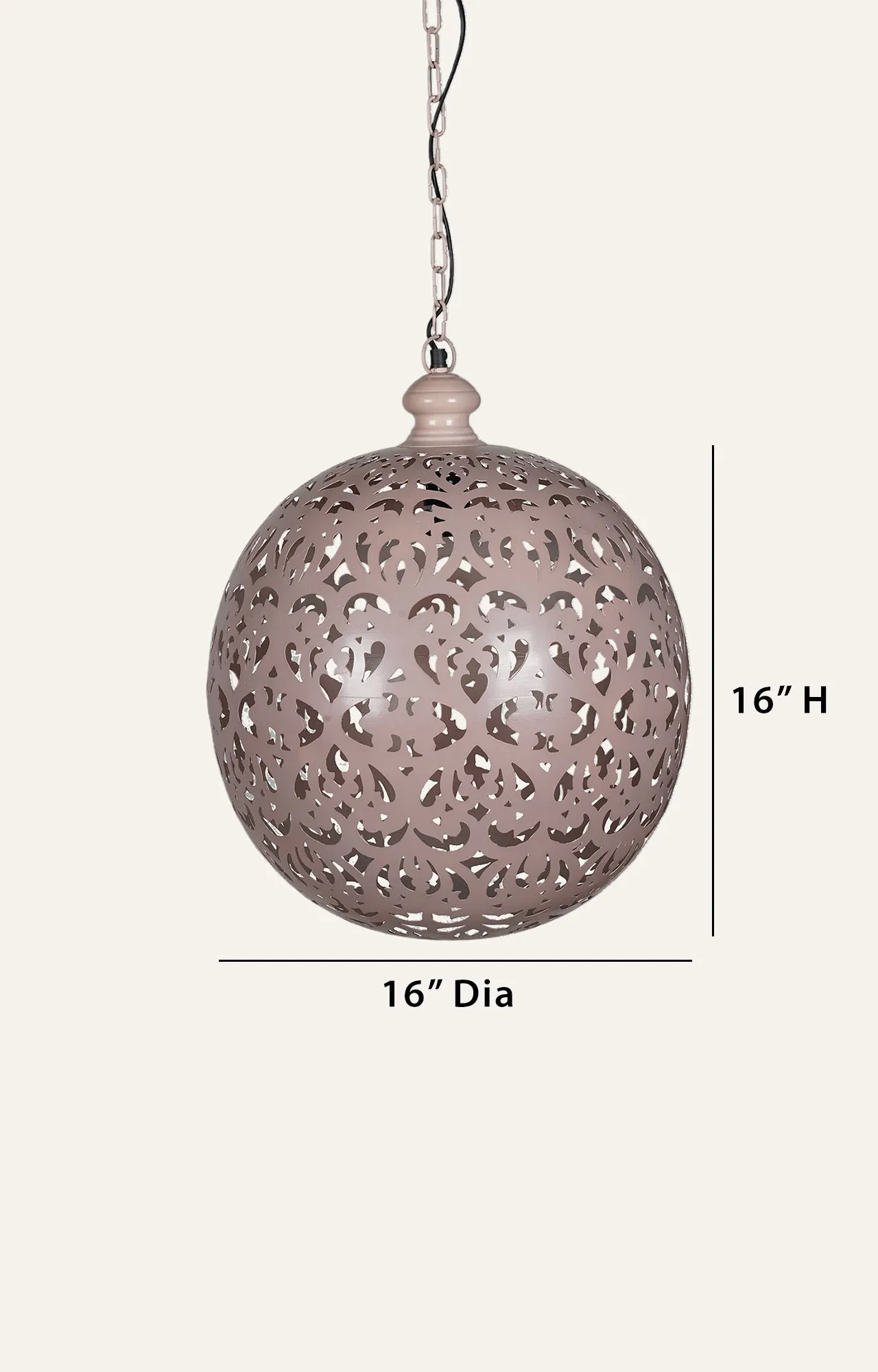 Floral Glow Pendant Light