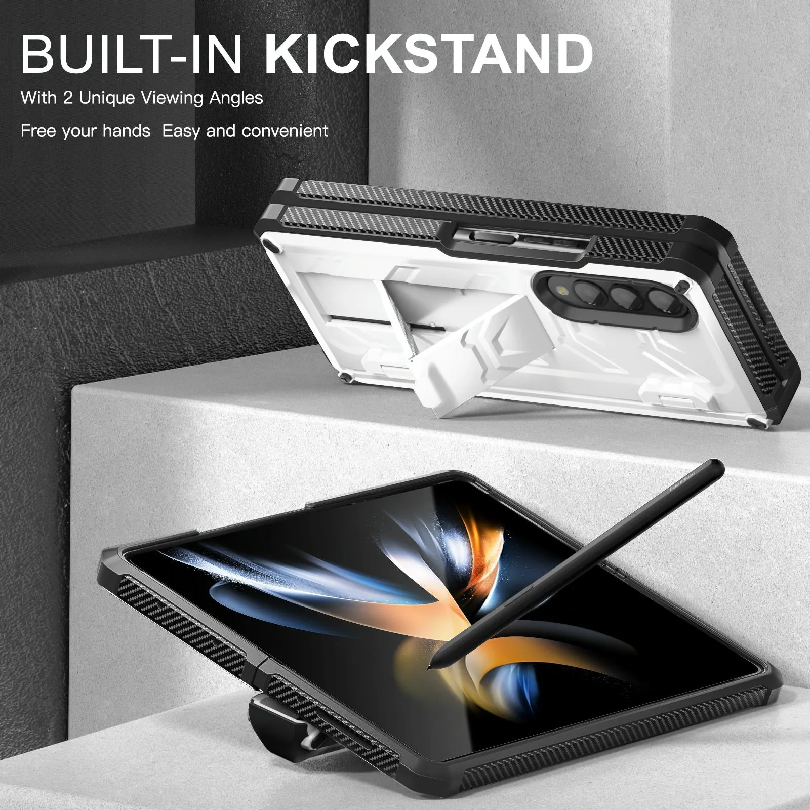 Foldable Shockproof Phone Case for Samsung Galaxy z Fold 4 / 5g