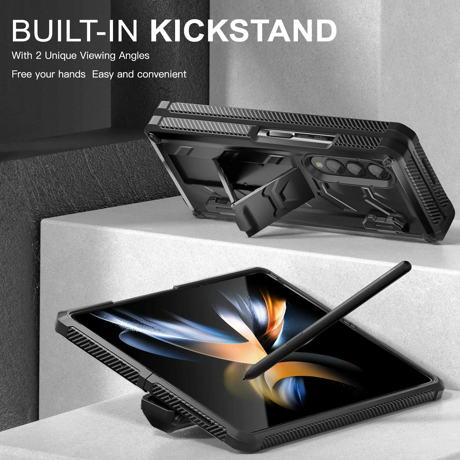 Foldable Shockproof Phone Case for Samsung Galaxy z Fold 4 / 5g