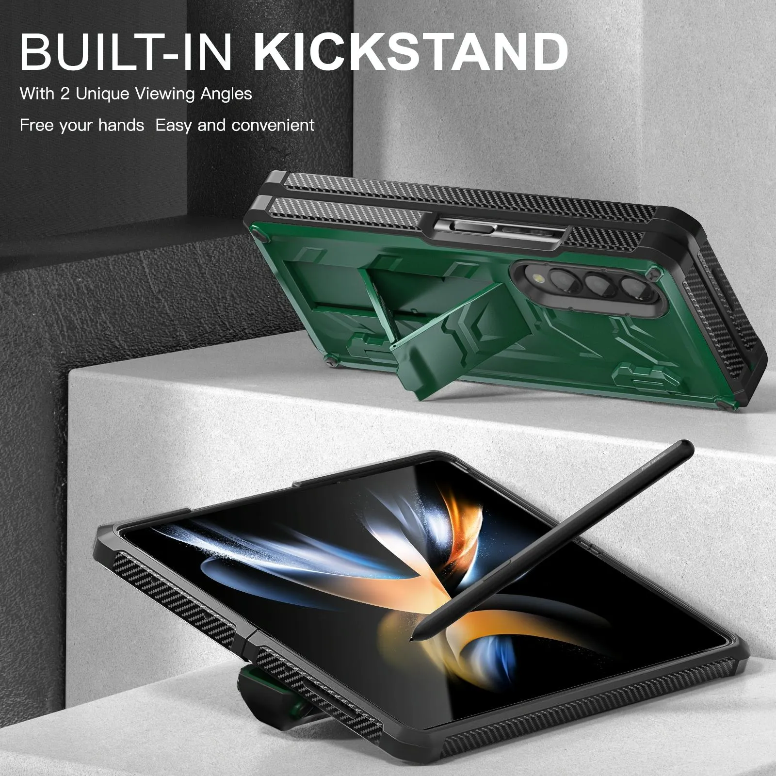Foldable Shockproof Phone Case for Samsung Galaxy z Fold 4 / 5g