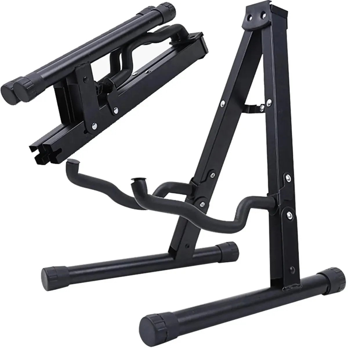 Folding a Frame Guitar Stand for All Instruments