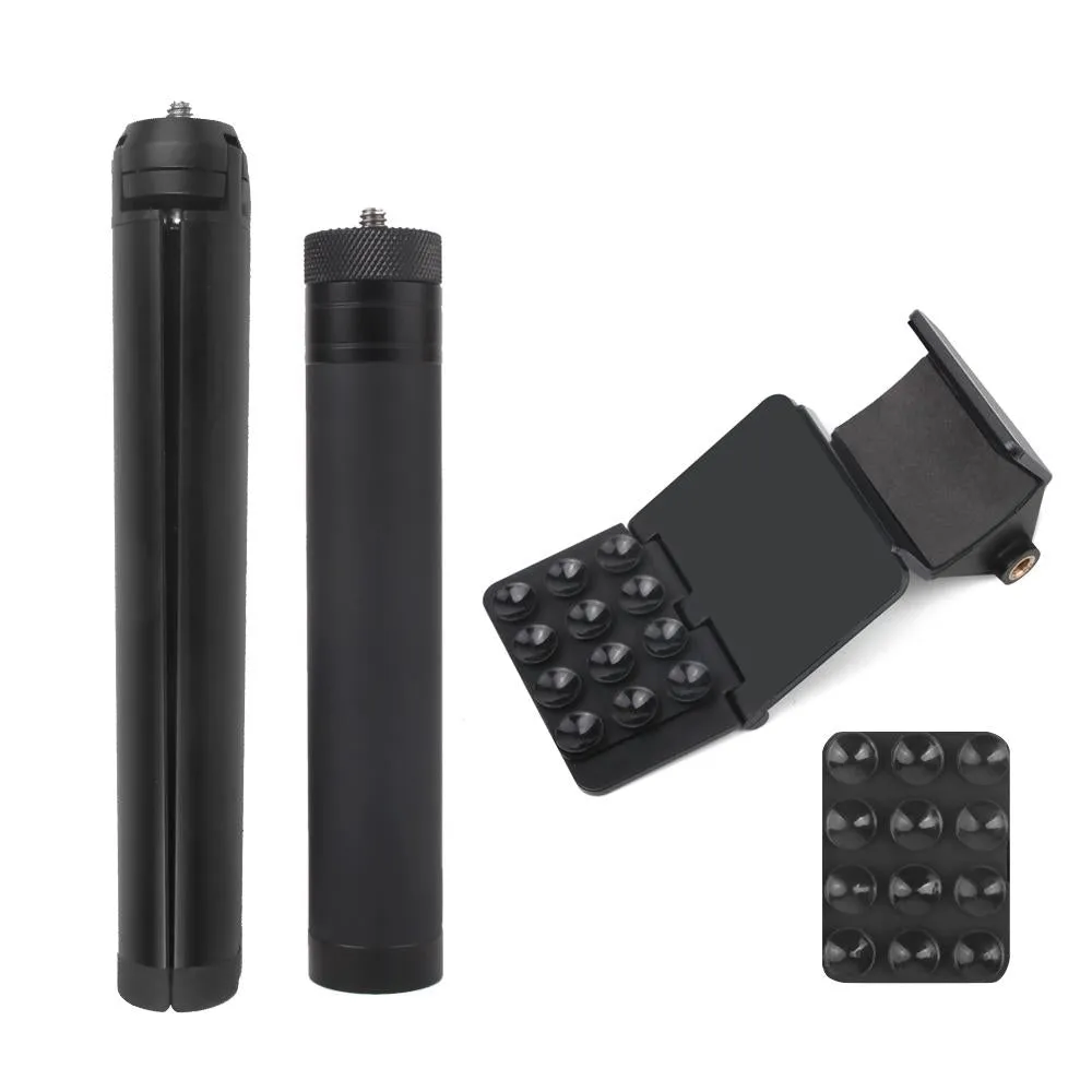 Folding Sucker Holder Tripod and Extension Rod for Dji Pocket