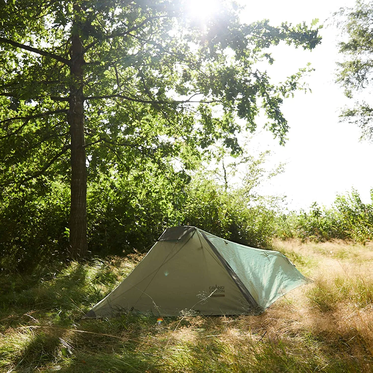GRAND CANYON Richmond 1: Ultralight and Waterproof Tunnel Tent for 1 Person - Compact Pack Size for Trekking, Camping, and Outdoor Adventures