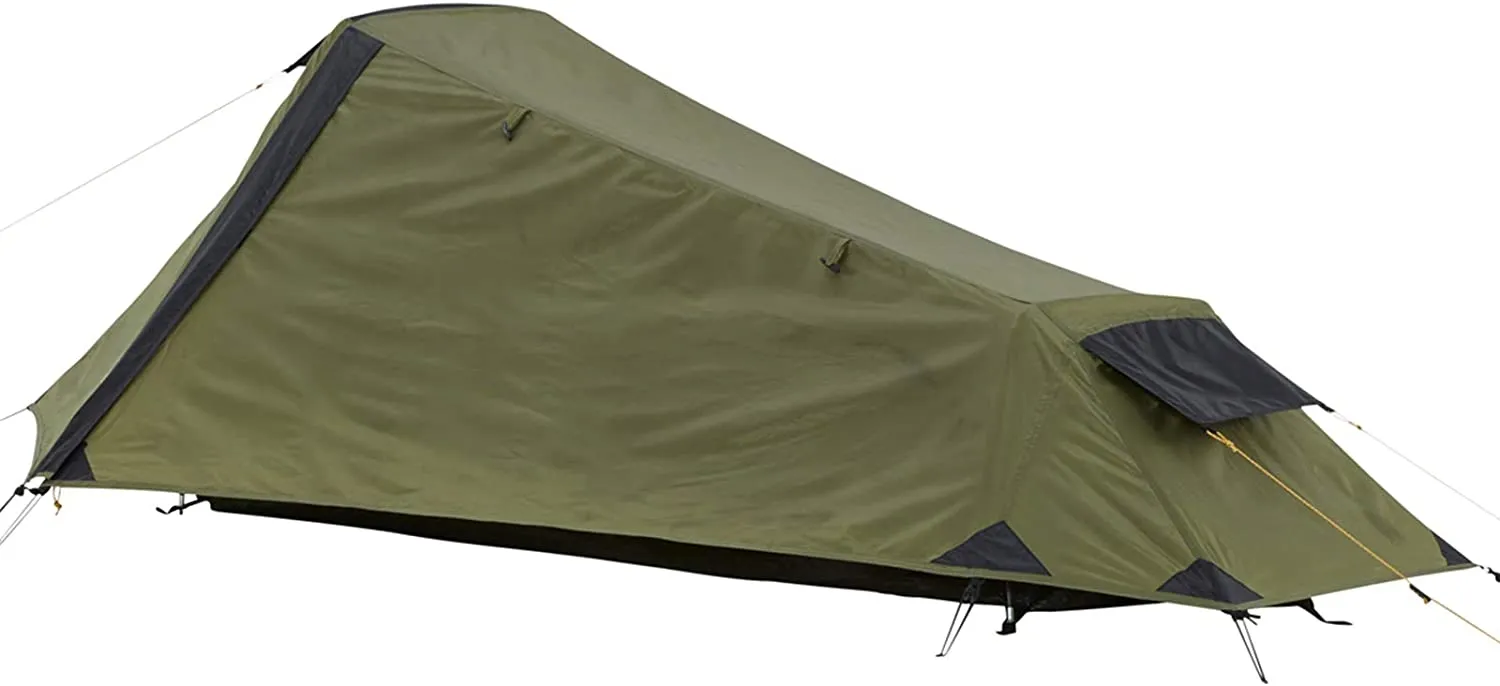 GRAND CANYON Richmond 1: Ultralight and Waterproof Tunnel Tent for 1 Person - Compact Pack Size for Trekking, Camping, and Outdoor Adventures