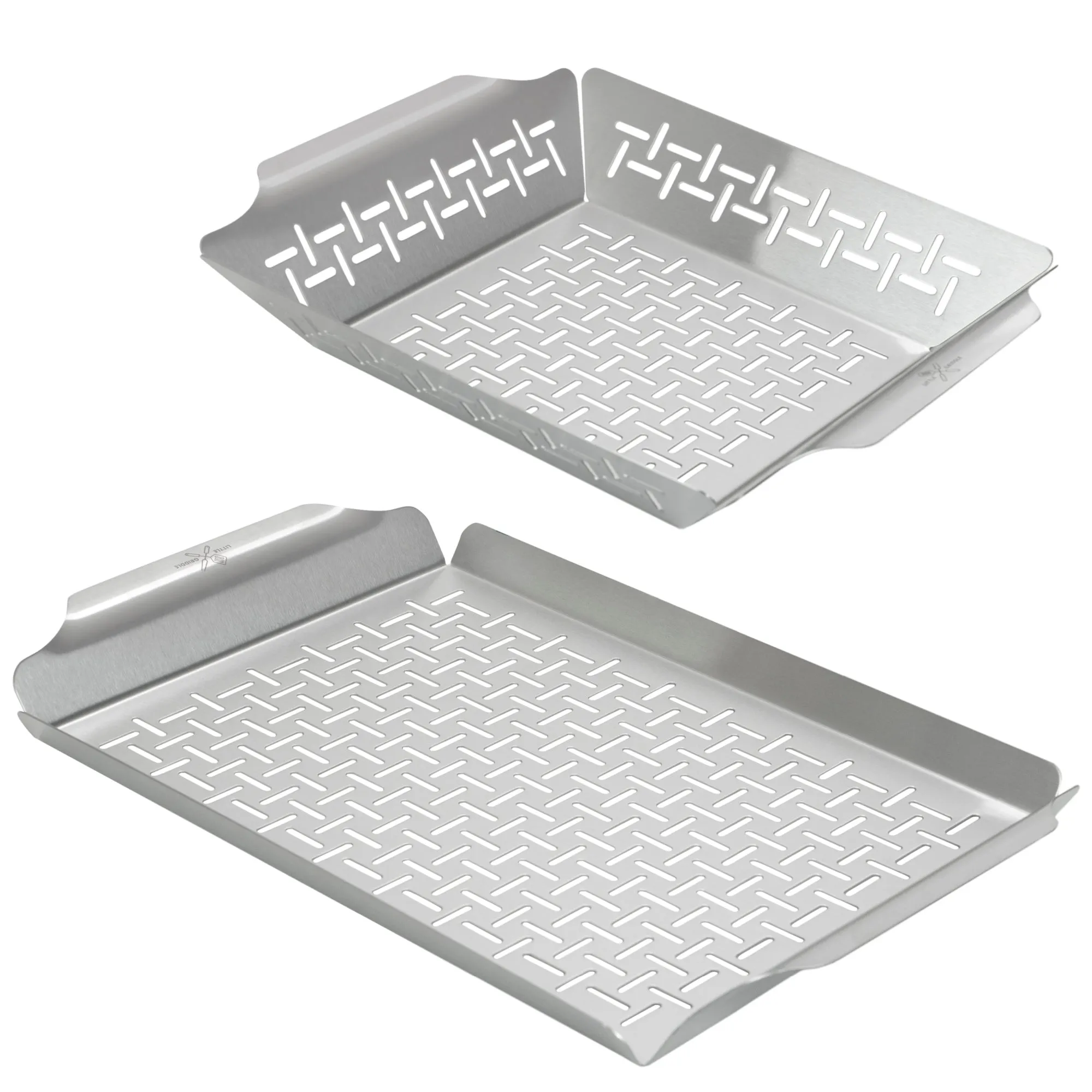 Grill Pan and Vegetable Basket Set