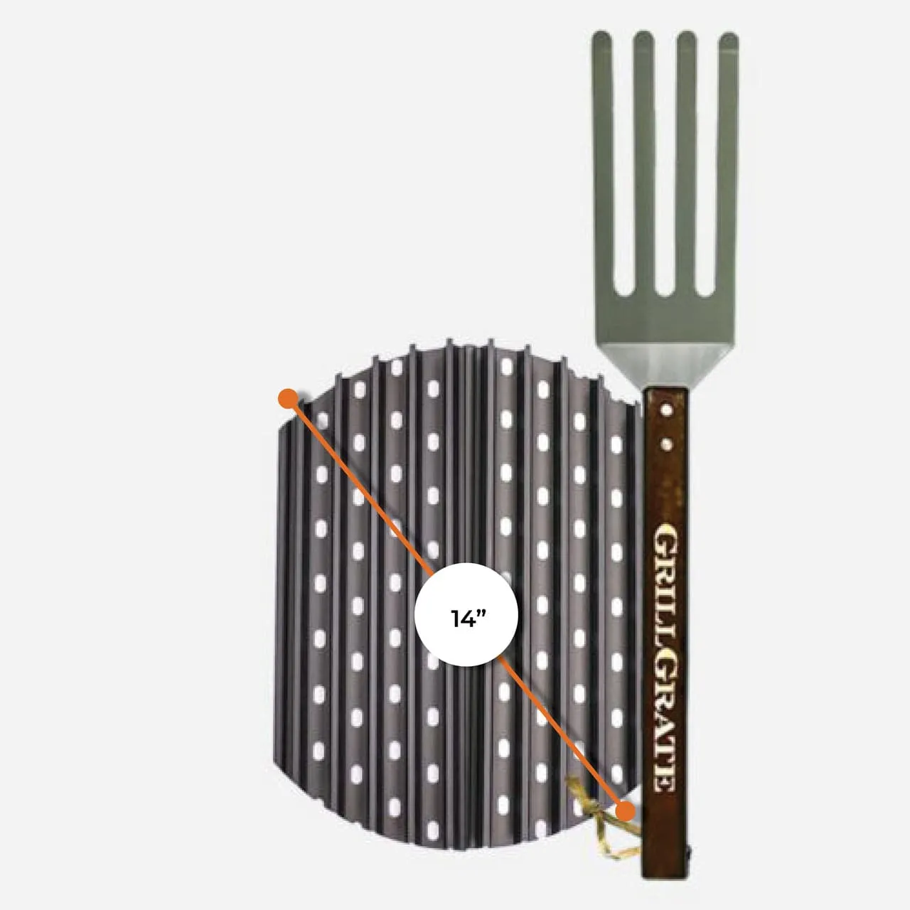 GrillGrate Set for the MiniMax Big Green Egg