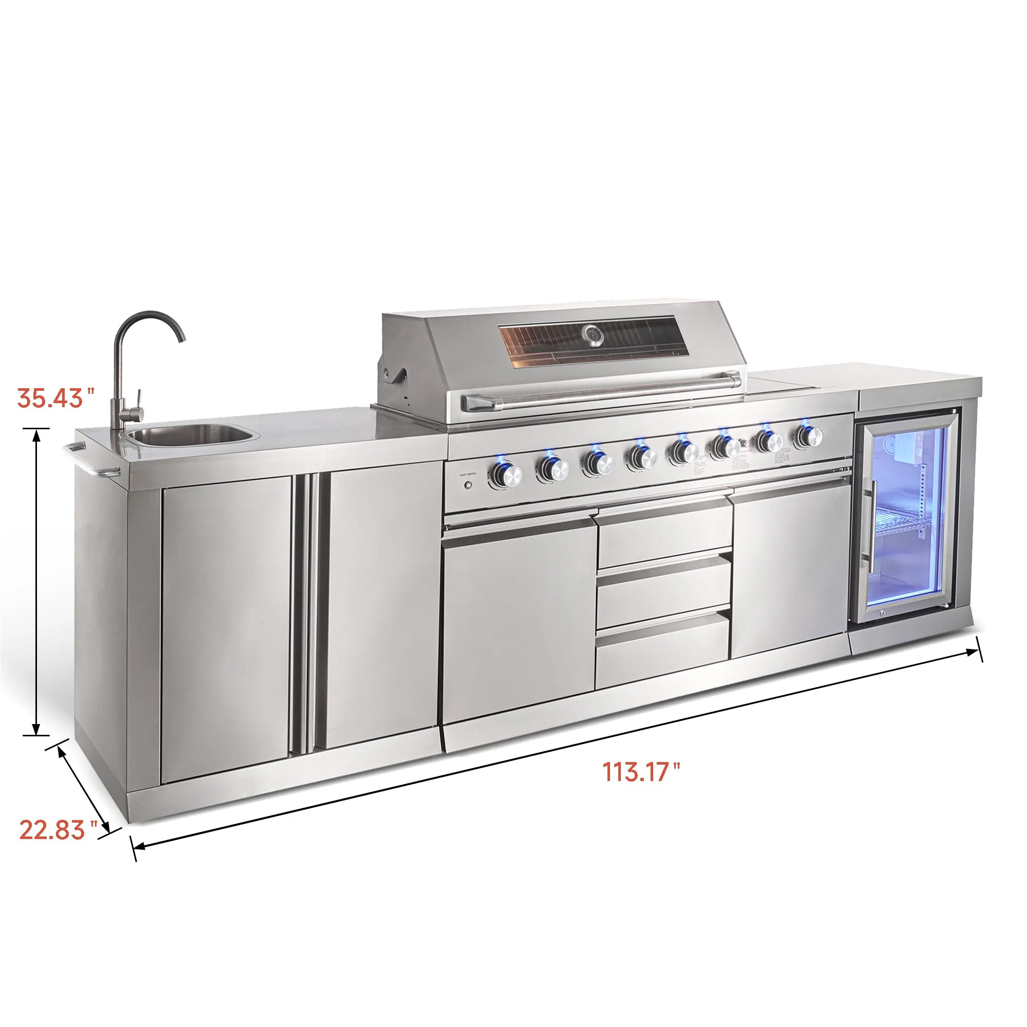 Gyber Newark Propane Gas Grill