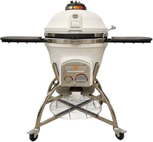 Icon Grills XD702 Maxis White Kamado Charcoal Grill CGXD702WMAXIS