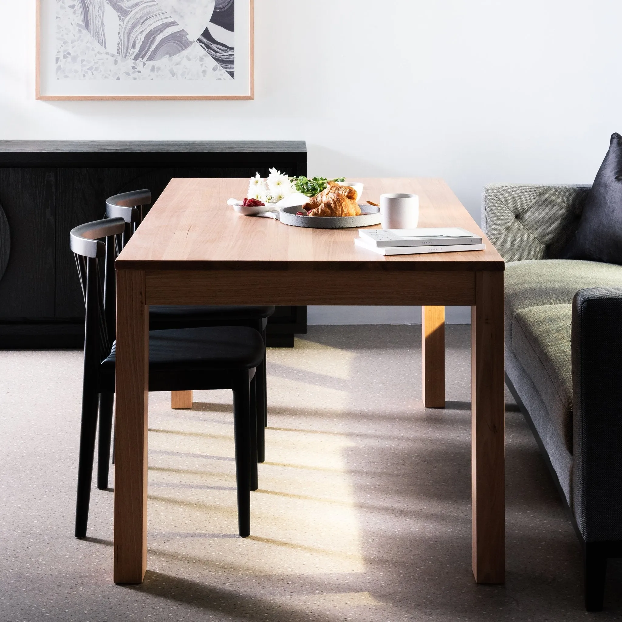 Javier 1.8m Dining Table - Messmate - Last One