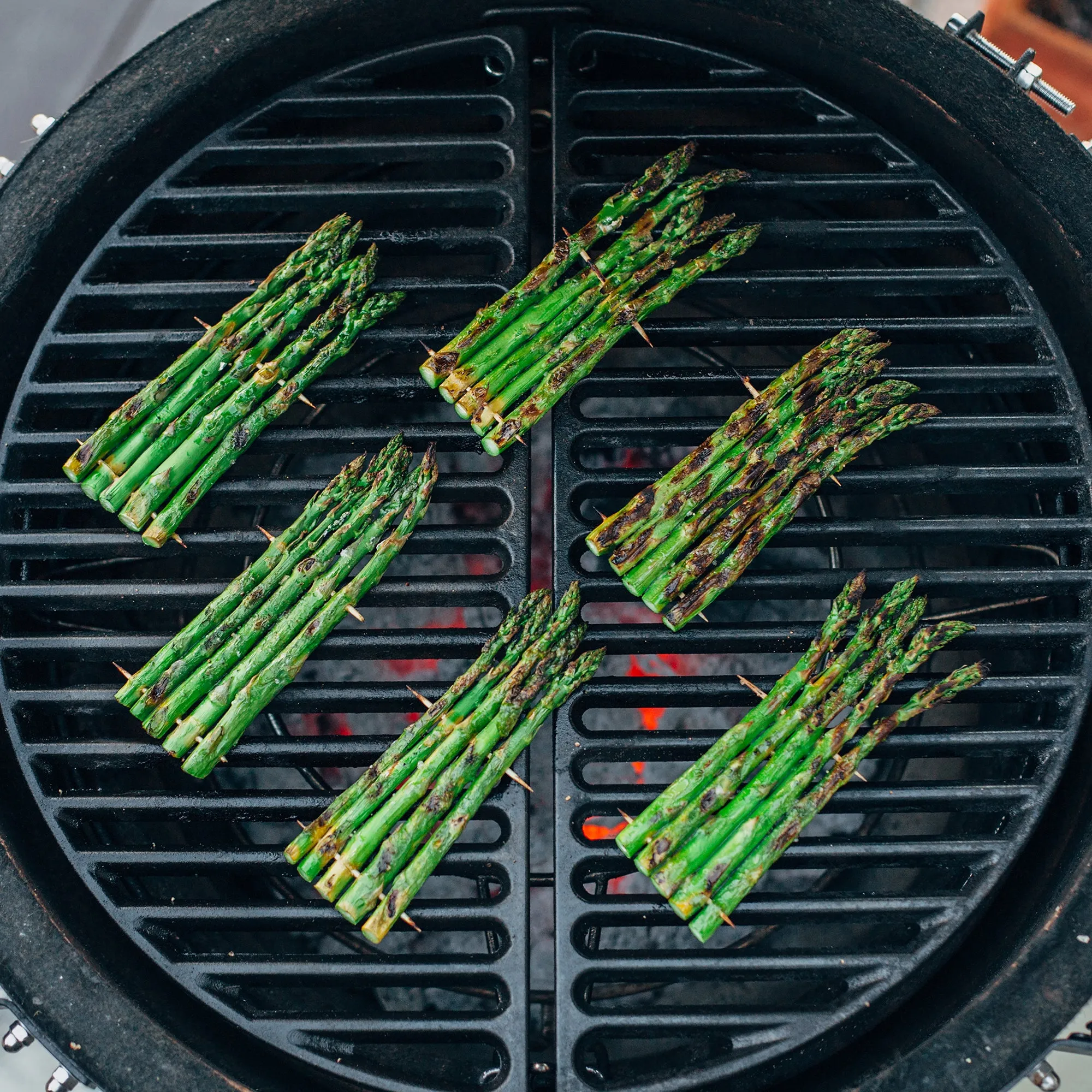 Kamado Joe® | Half Moon Cast Iron Grill Grate for Big Joe™