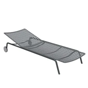 Kove Outdoor Rope and Aluminium Sun Lounger