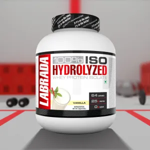 Labrada 100% ISO HYDROLYZED Isolate Whey Protein - (Vanilla)