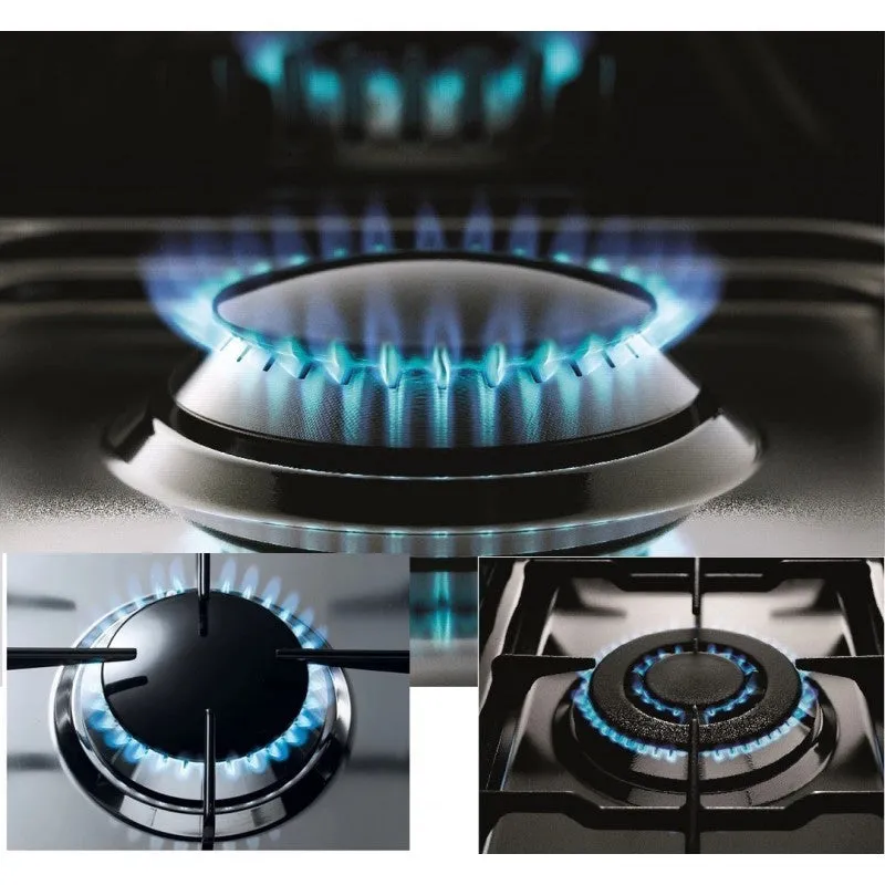 Lofra Nettuno 90 HLS9G2I Steel Low Profile Gas and Induction Hob 90cm