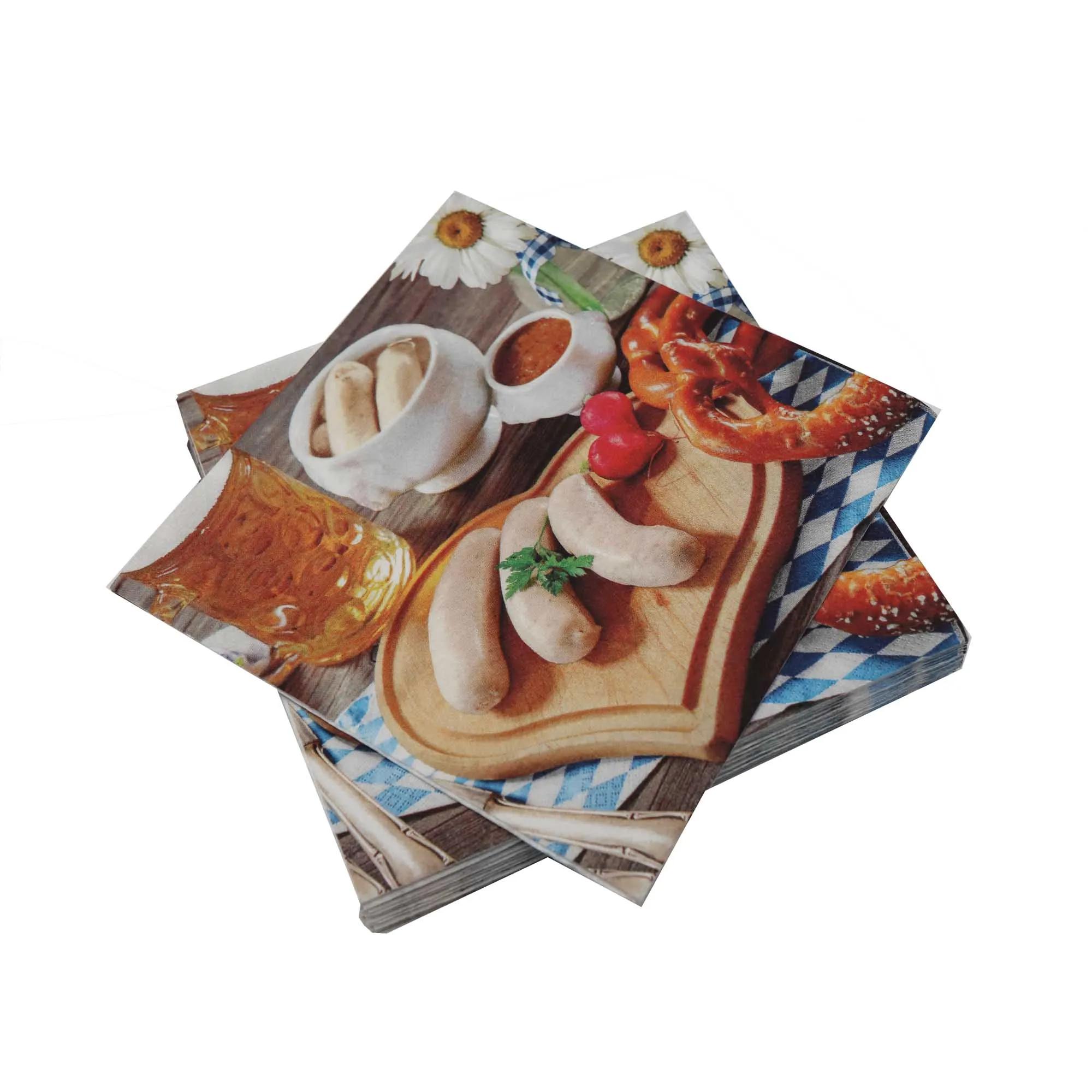 Luncheon Dinner Color Paper Serviettes 2ply 20pack