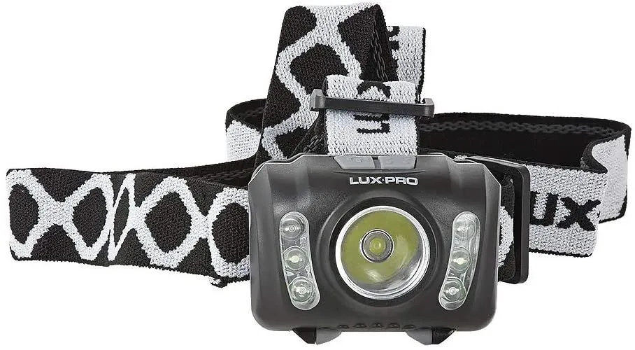 LuxPro LP345V2 Extended Run Time Multi-Color 300 Lumen AAA Headlamp - Flashlights
