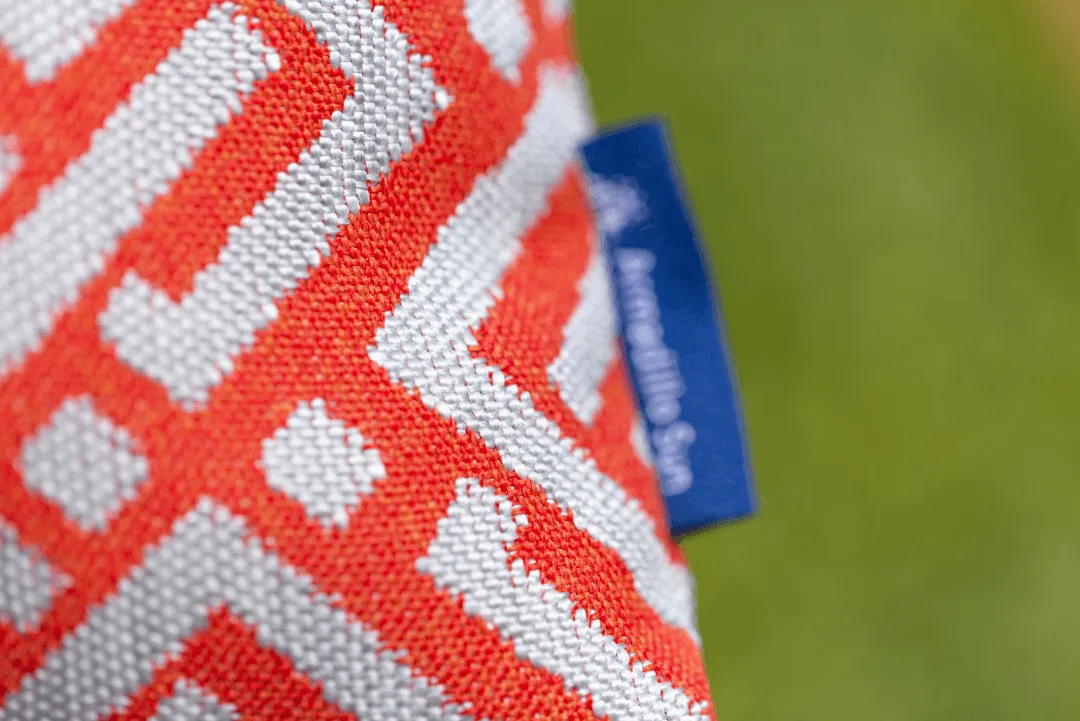 Luxury Garden Cushion in Sigma Paprika