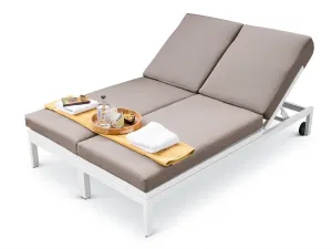 Minimo Sunbrella Fabric Contemporary Double Sun Lounger *Pre Order*