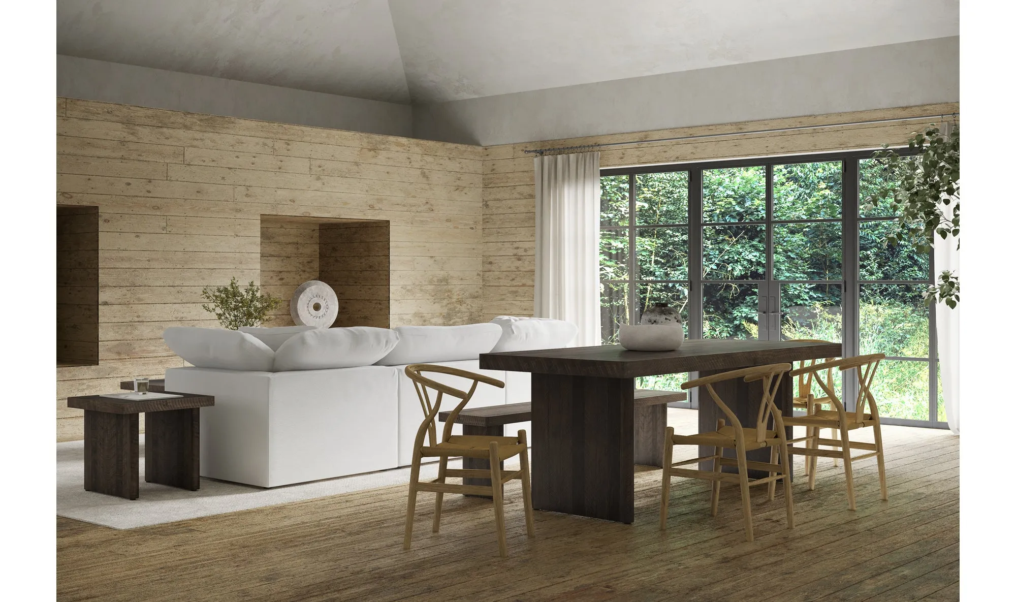 Moe's Home 85" Monterey Dining Table