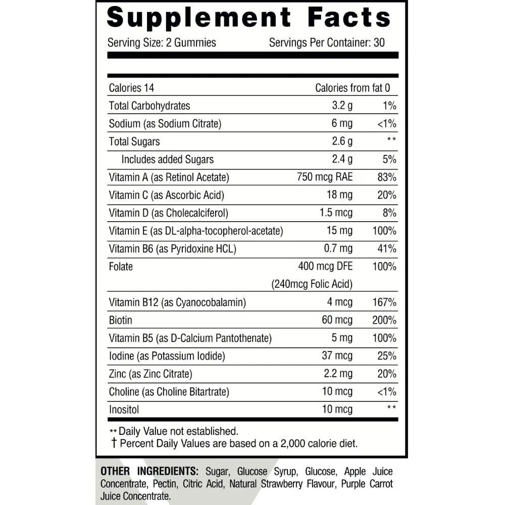Motiv-8 Multi Gummies 60 Count