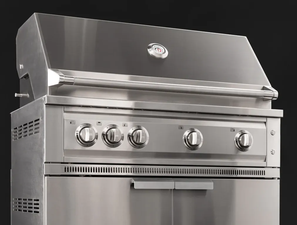 Newage Products 40-inch Outdoor Kitchen Stainless Steel Platinum Grill (Propane) - 66911