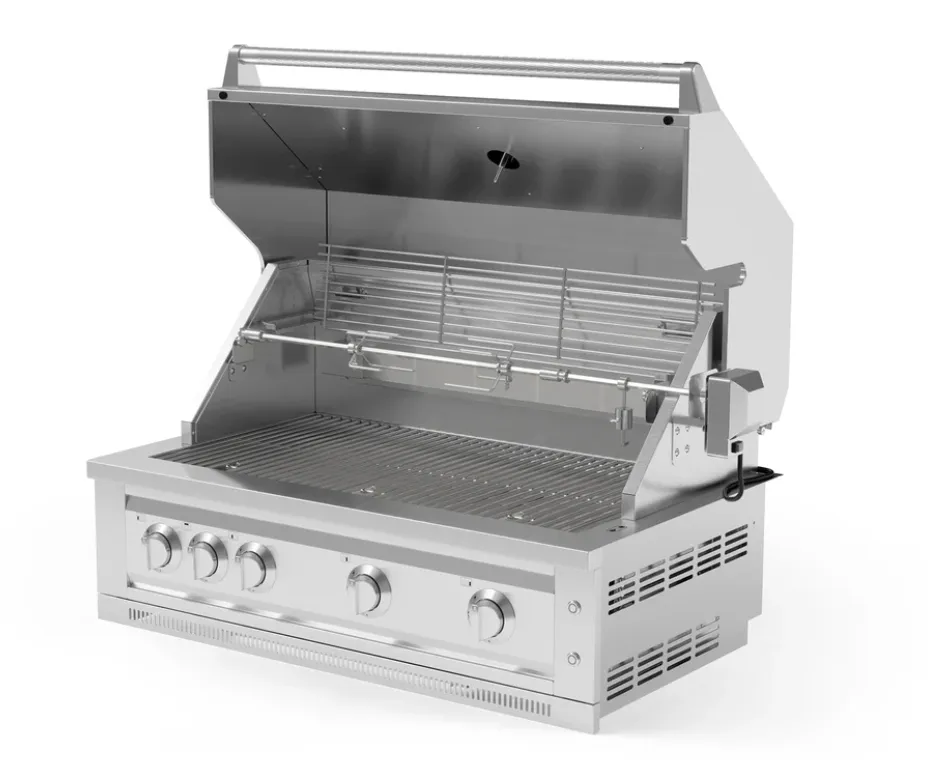 Newage Products 40-inch Outdoor Kitchen Stainless Steel Platinum Grill (Propane) - 66911