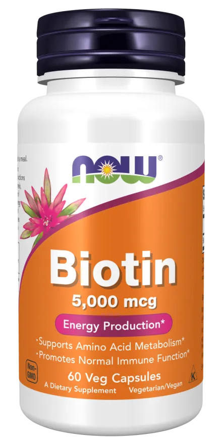 NOW Biotin 5000 mcg 60's