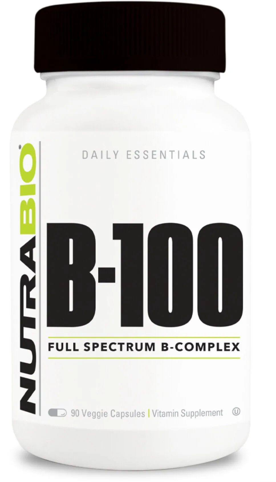 NutraBio- B-100 120 Veggie Capsules