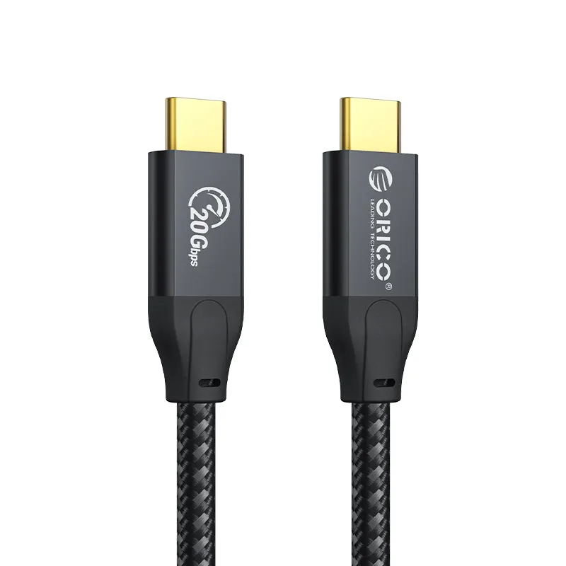 Orico Cbl Usb3.2 Typec 2M Pd100W 20Gbps | Supports Up To 4K@60Hz