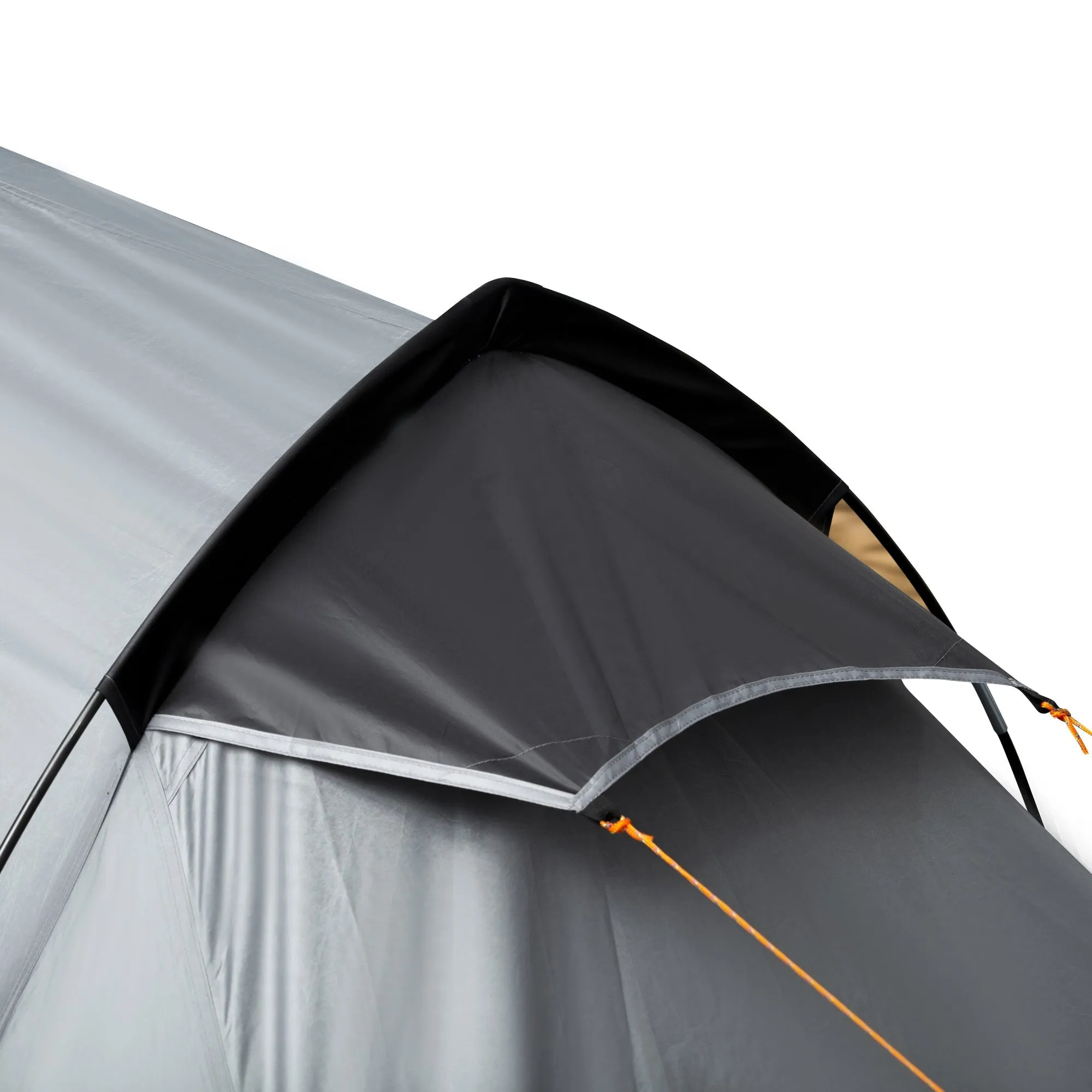 Outsunny Camping Tent For 1-2 Person Tent With Large Window Waterproof For Fishing